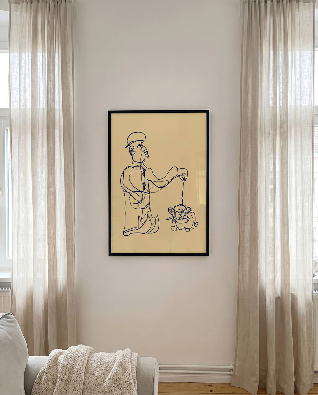 Doesn’t Bite | Line Art Poster