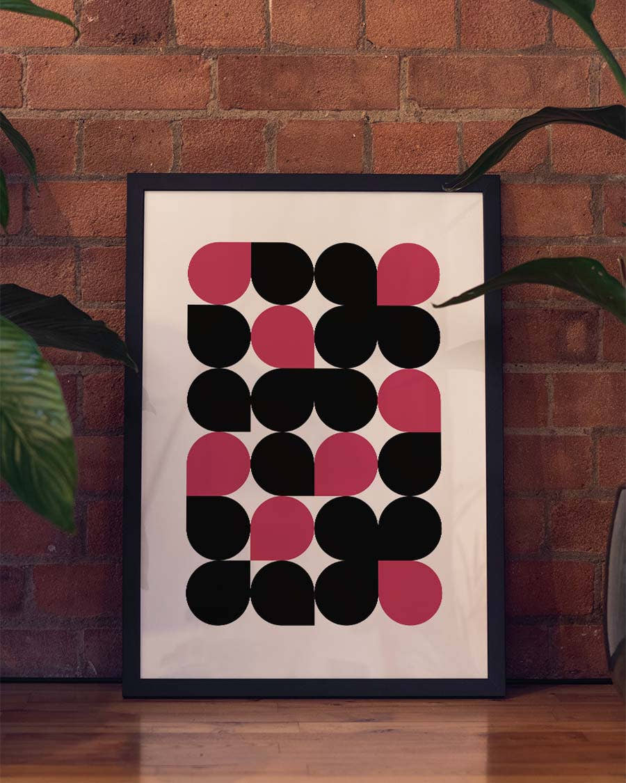 Dot Pattern Poster