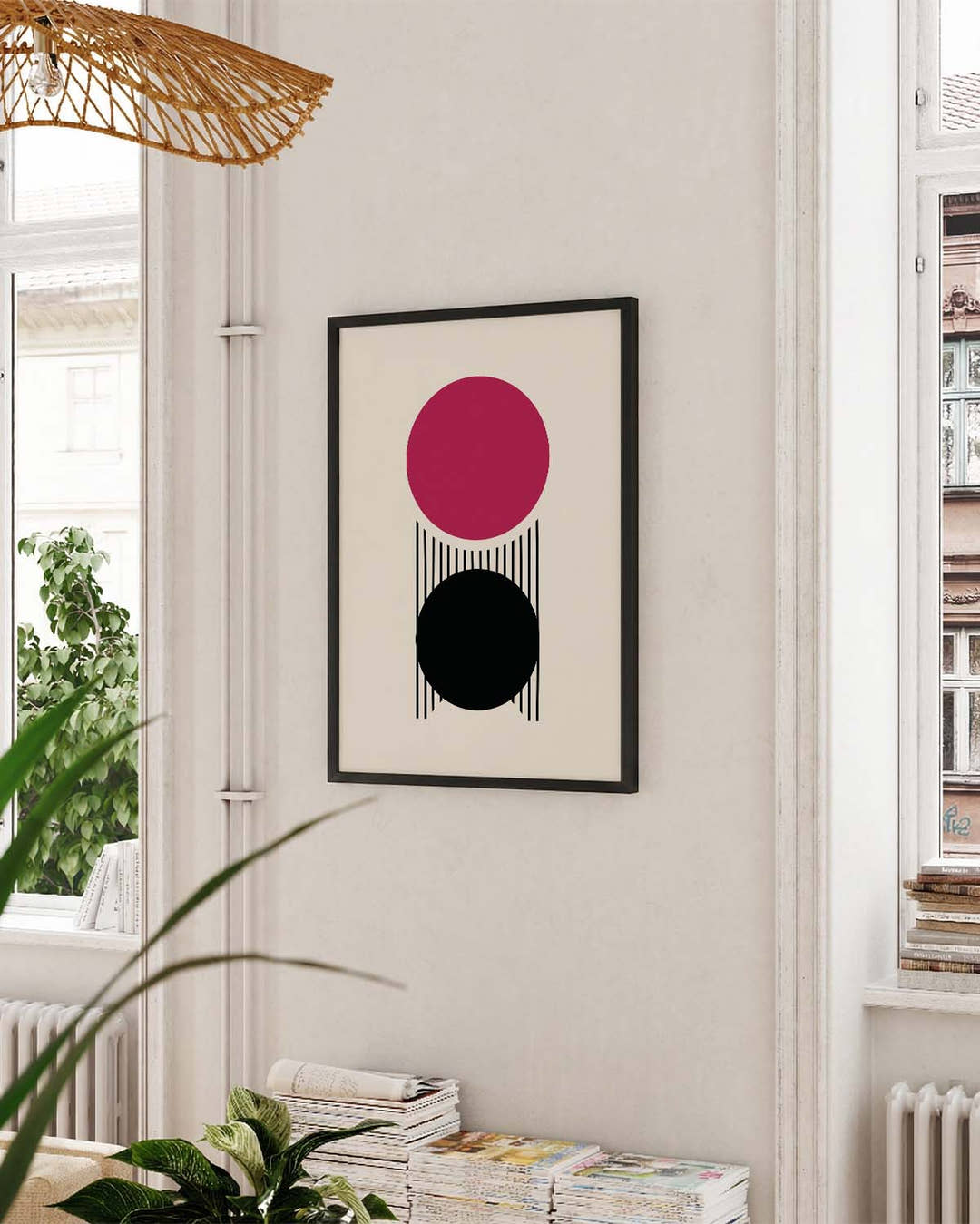 Dual Circles Poster