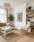 Geometrisches Erdton Poster – Earthy Geometric Stack