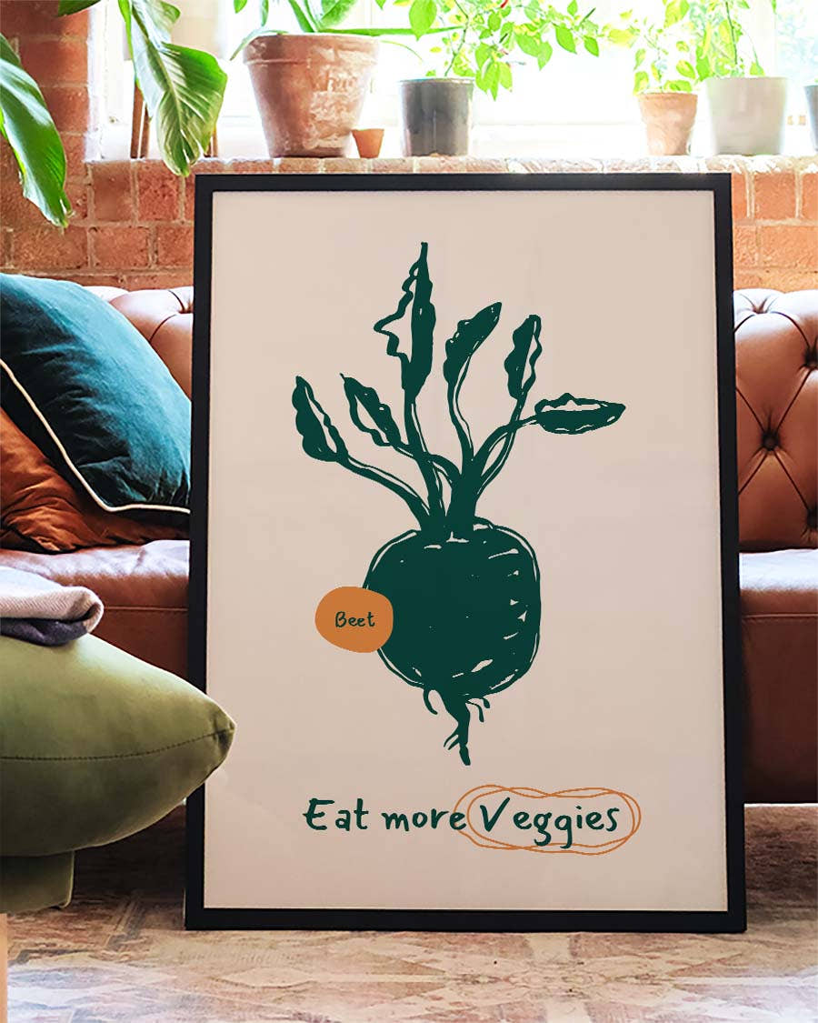 Eat More Veggies Poster – Eat More Veggies