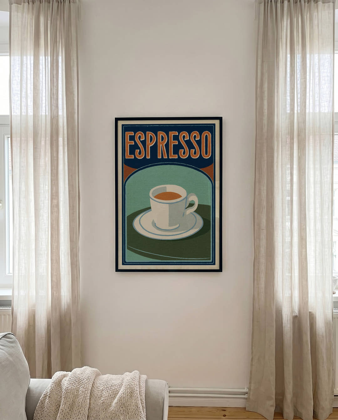 Vintage Espresso Coffee Poster – Espresso Vintage Poster