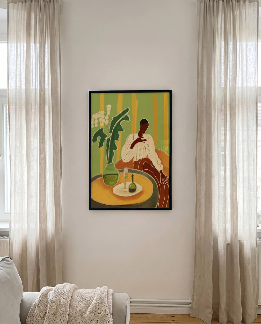 Evening | Moderne Illustration Poster
