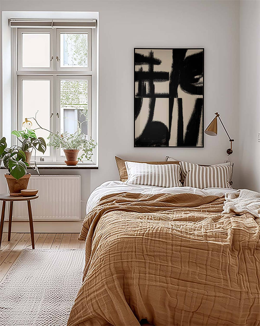 Expressives Schwarzes Pinsel Poster – Expressive Black Brush
