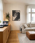 Expressives Pinsel Poster – Expressiver Pinselstrich