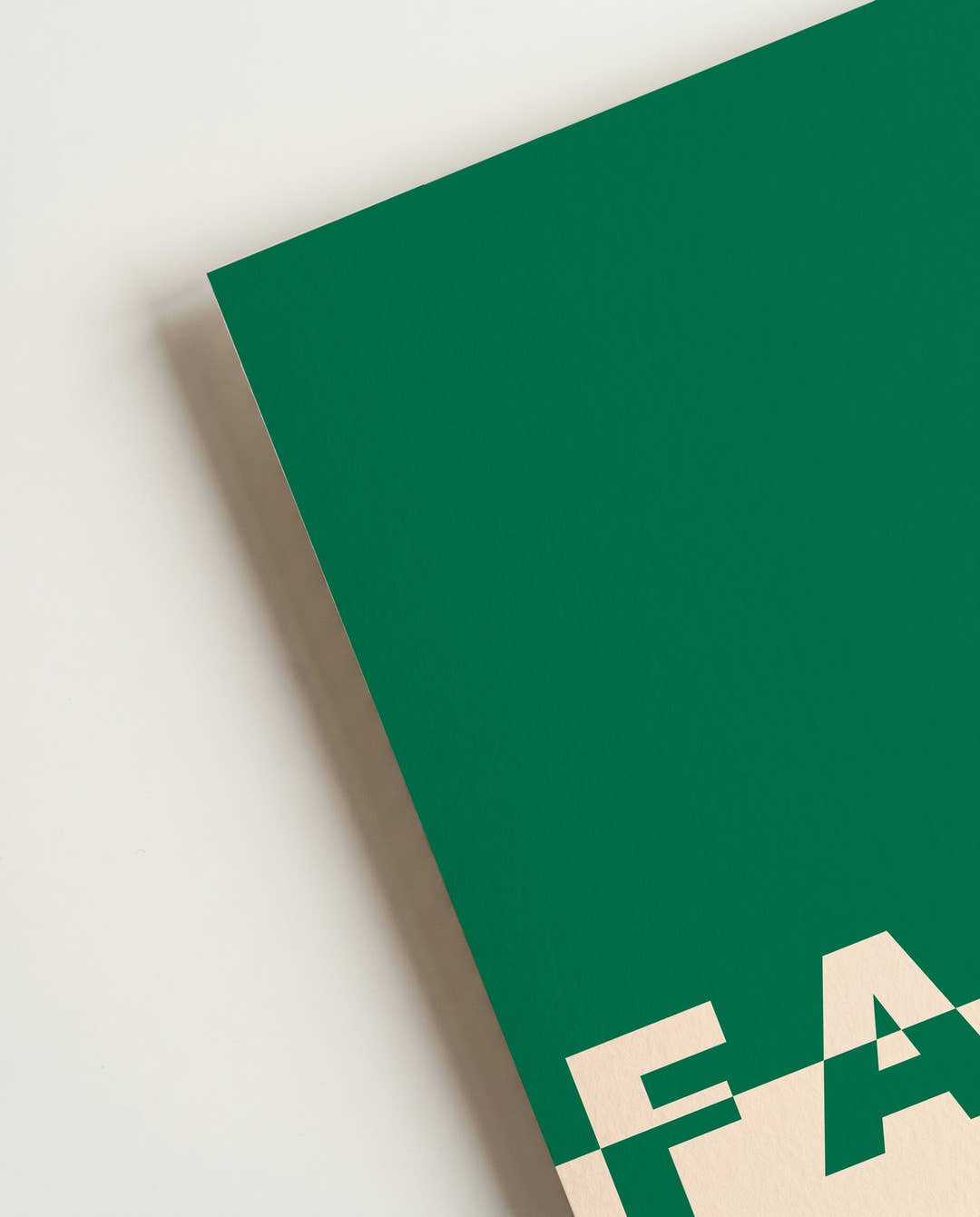 Faded | Modernes Farbflächen-Poster