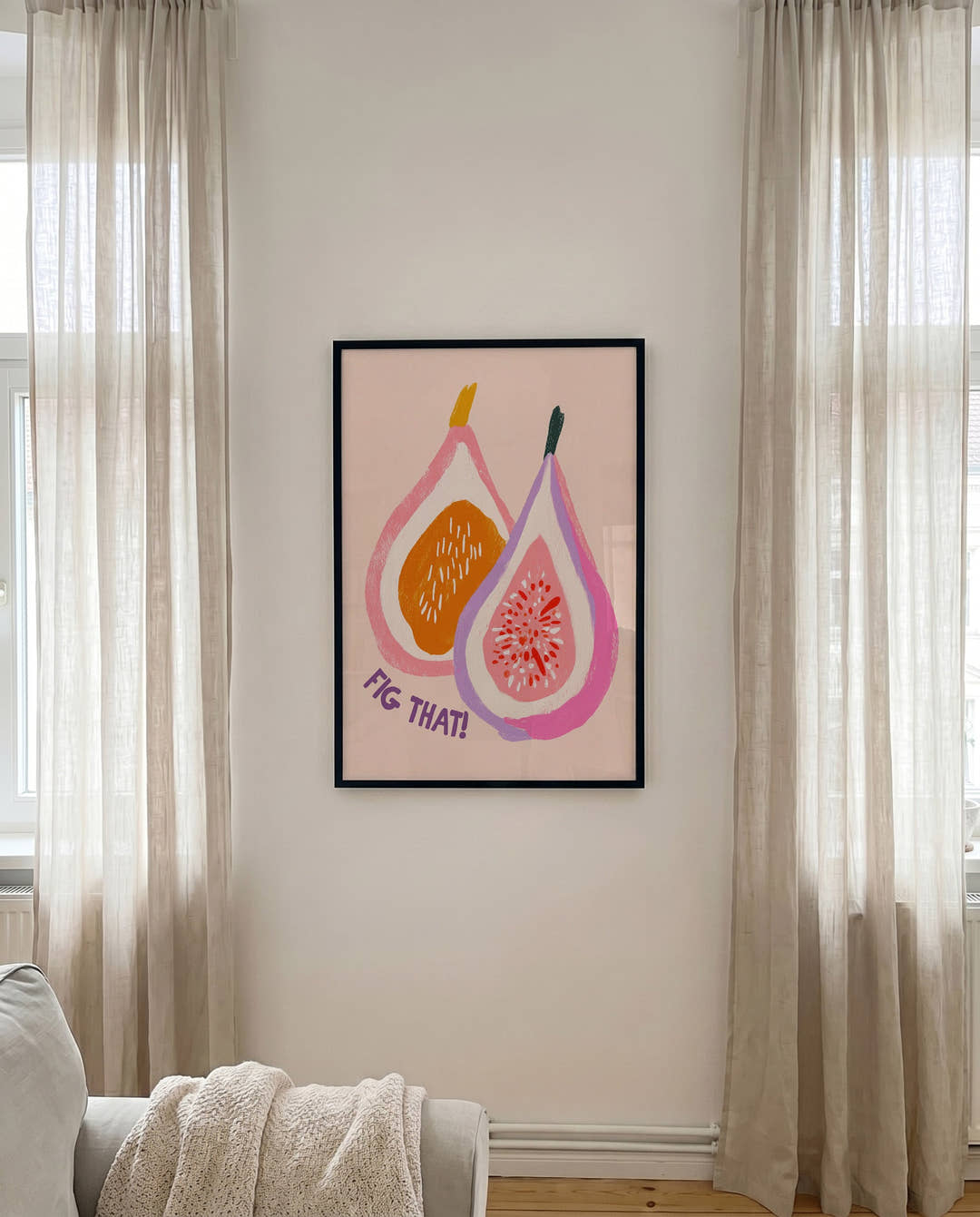 Modernes Küchenposter – Fig That
