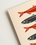 Fish Row Illustration Poster – Fish Row