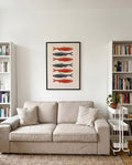 Fish Row Illustration Poster – Fish Row