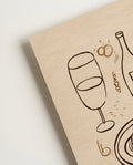 Food Doodle Küchenposter – Food Doodle Composition