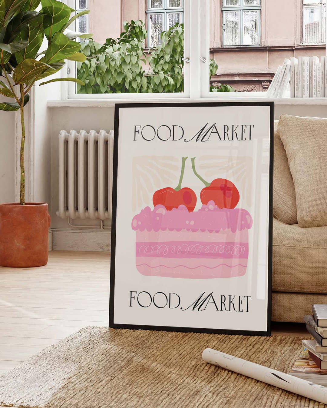 Food Market Cake Poster – Food Market Cake