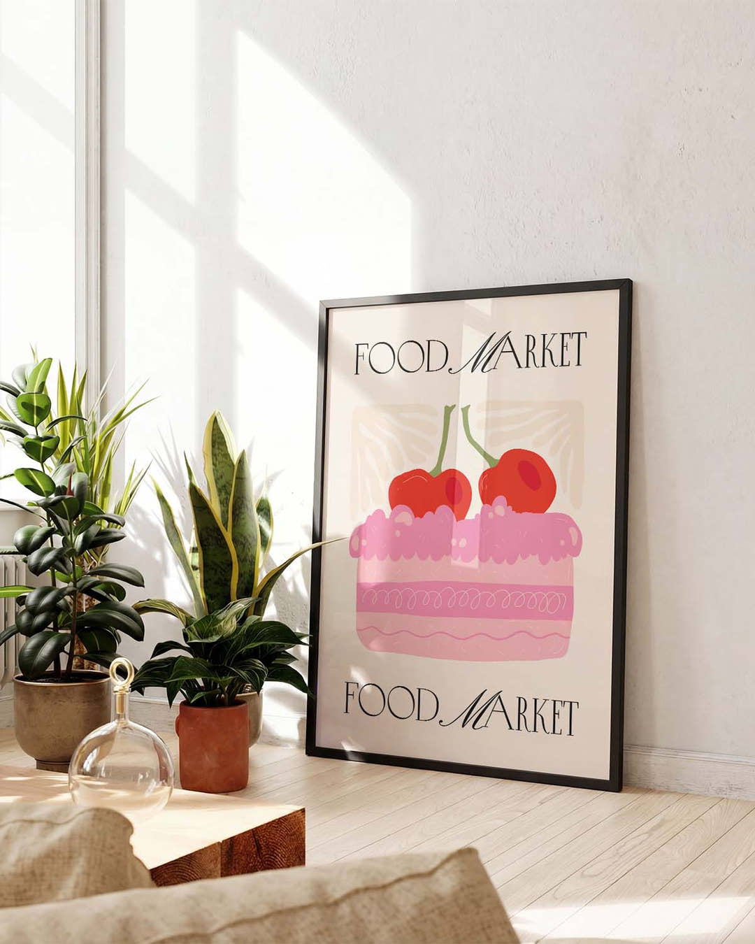 Food Market Cake Poster – Food Market Cake