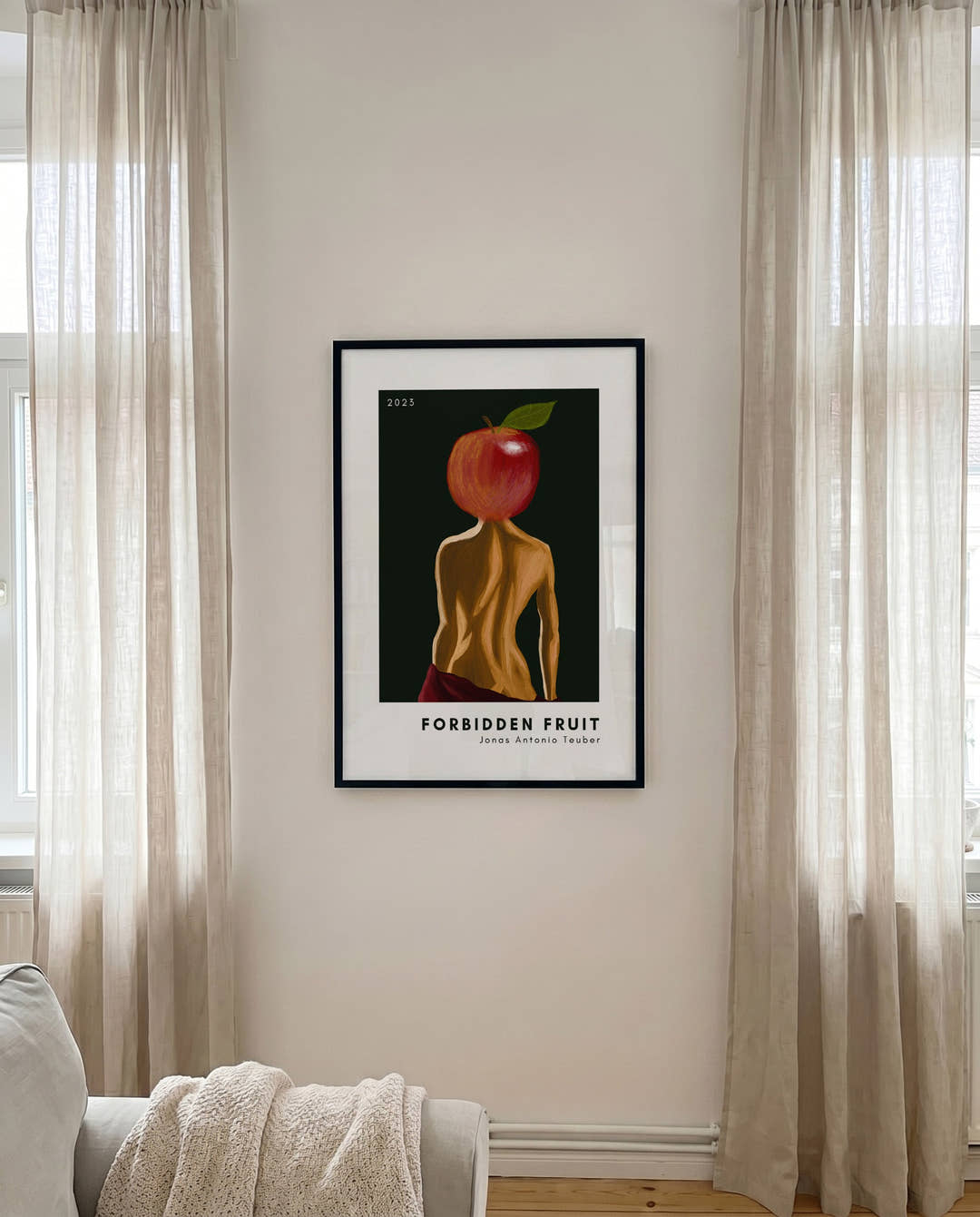Forbidden Fruit | Modern Art Poster