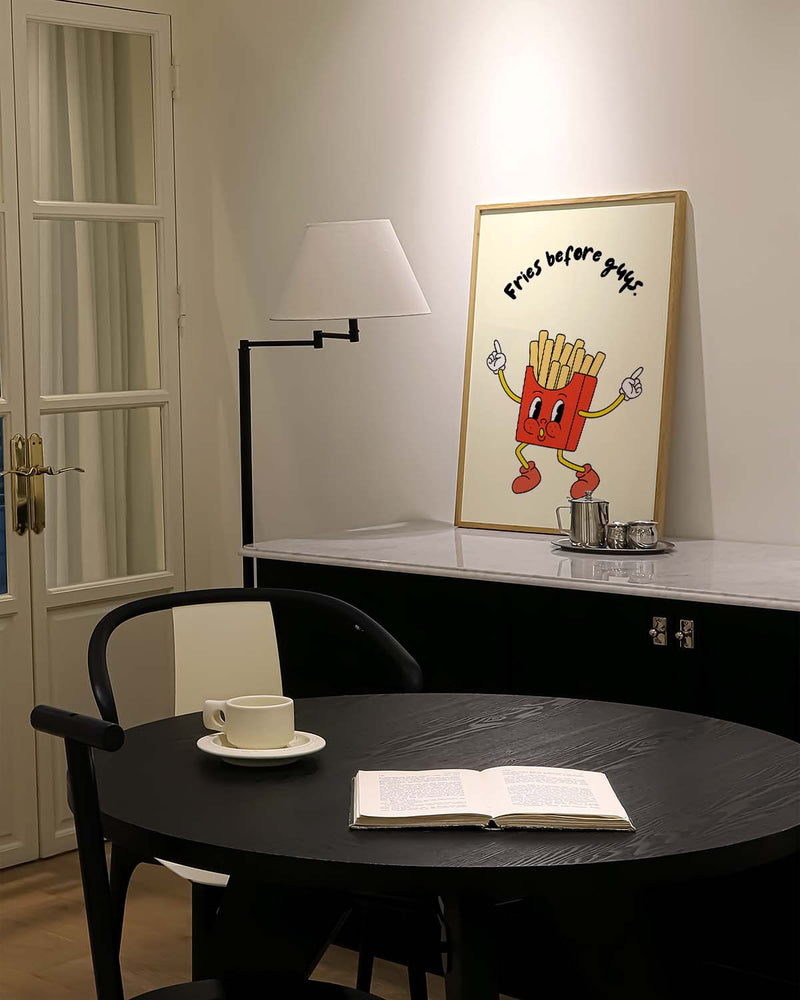 Fries Before Guys Food Poster – Fries Before Guys