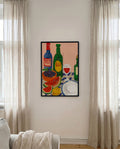 Fruity Dinner | Farbenfrohes Stillleben-Poster