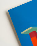 Gasstation | Modernes Architektur-Poster