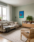 Gasstation | Modernes Architektur-Poster