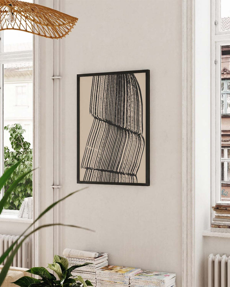 Struktur Wellen Poster – Gebrochene Strukturwelle