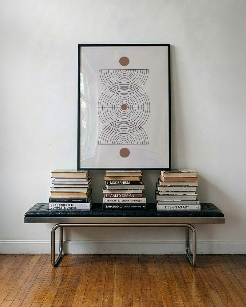 Geometrisches Orbit Poster – Geometric Orbit Stack