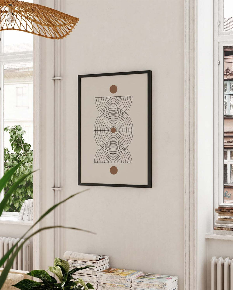Geometrisches Orbit Poster – Geometric Orbit Stack