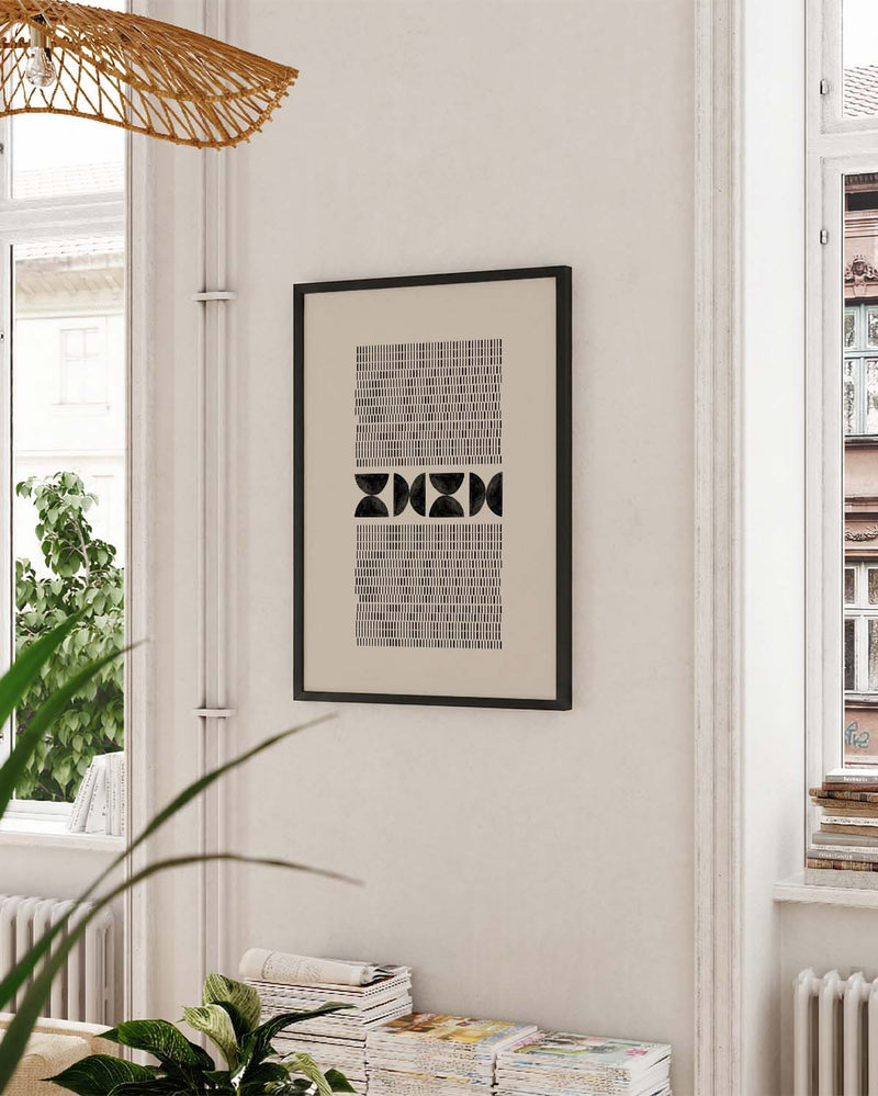 Geometrisches Muster Poster – Geometric Pattern Block