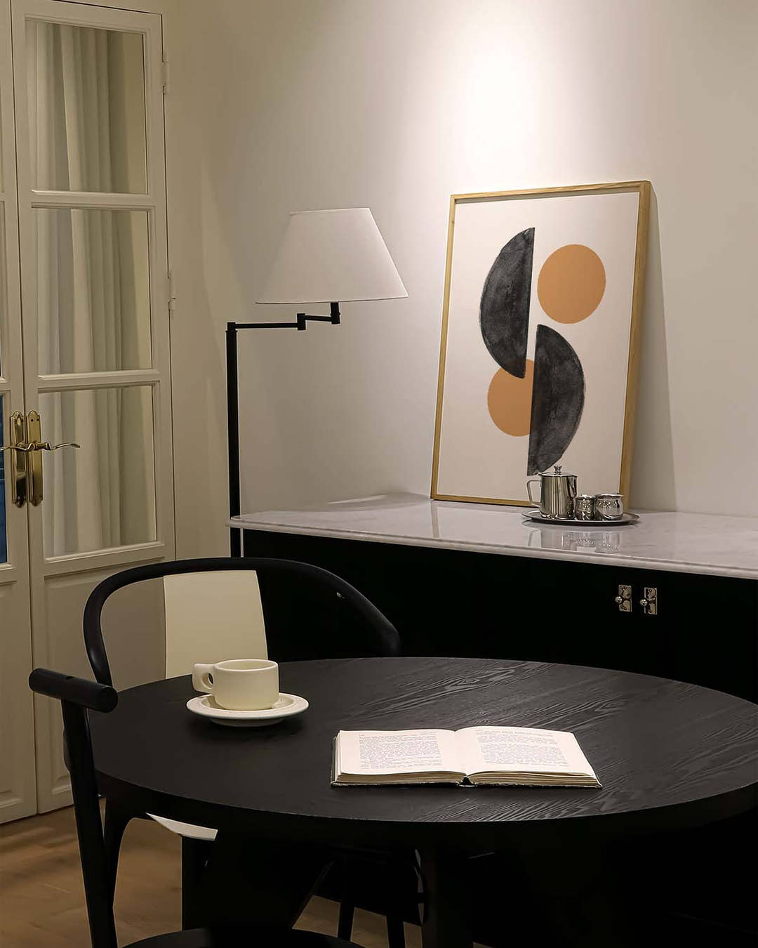 Geometrisches Sonne Poster – Geometric Sun Balance