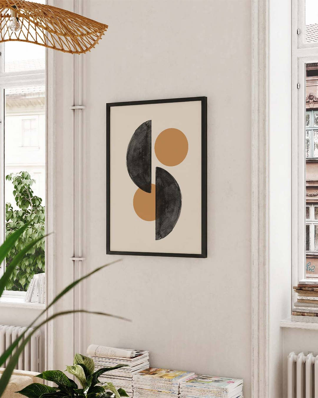 Geometrisches Sonne Poster – Geometric Sun Balance