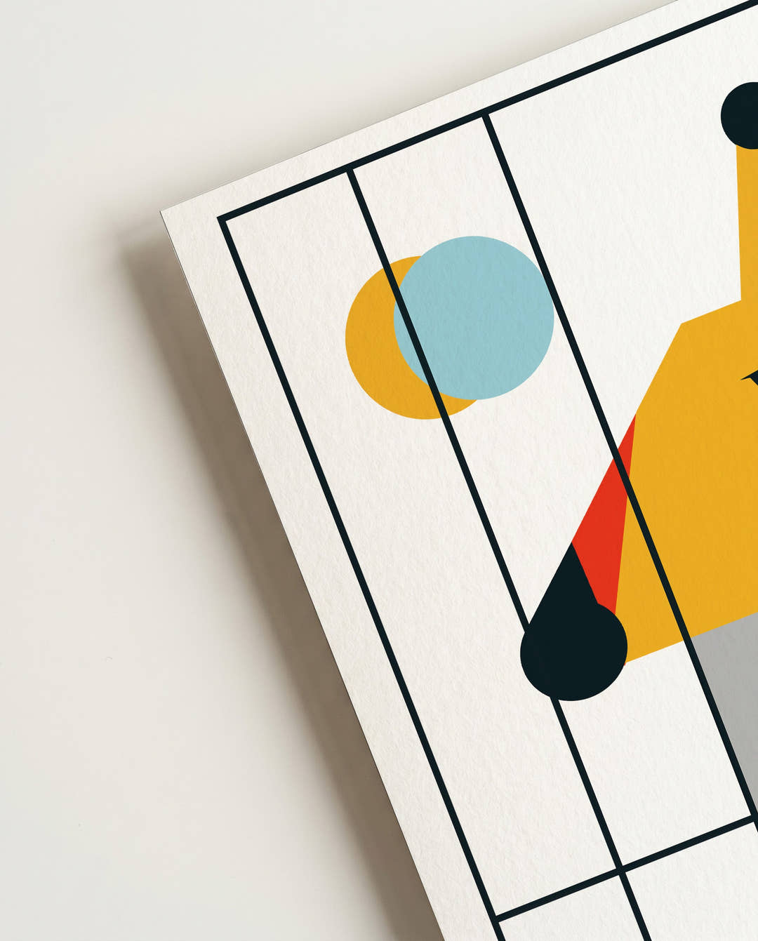 Giraffe | Bauhaus Poster