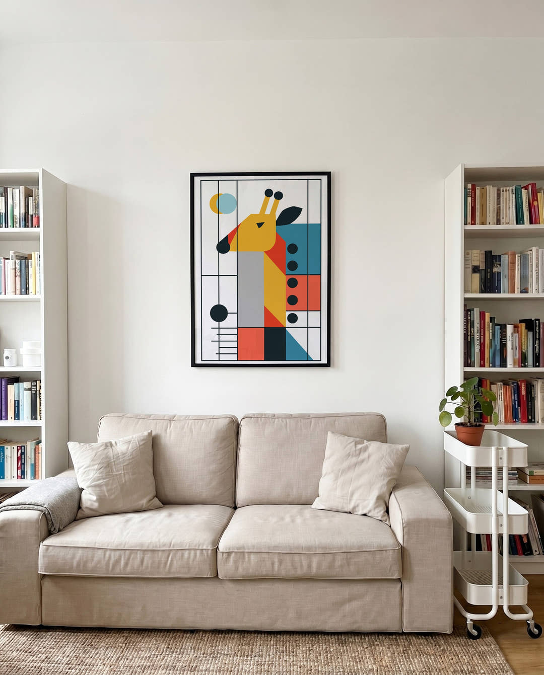 Giraffe | Bauhaus Poster
