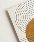 Golden Sun Abstract Poster – Golden Sun