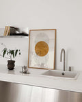 Golden Sun Lines Poster – Golden Sun Lines