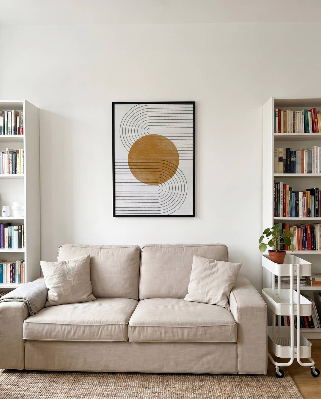 Golden Sun Abstract Poster – Golden Sun