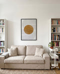 Golden Sun Abstract Poster – Golden Sun
