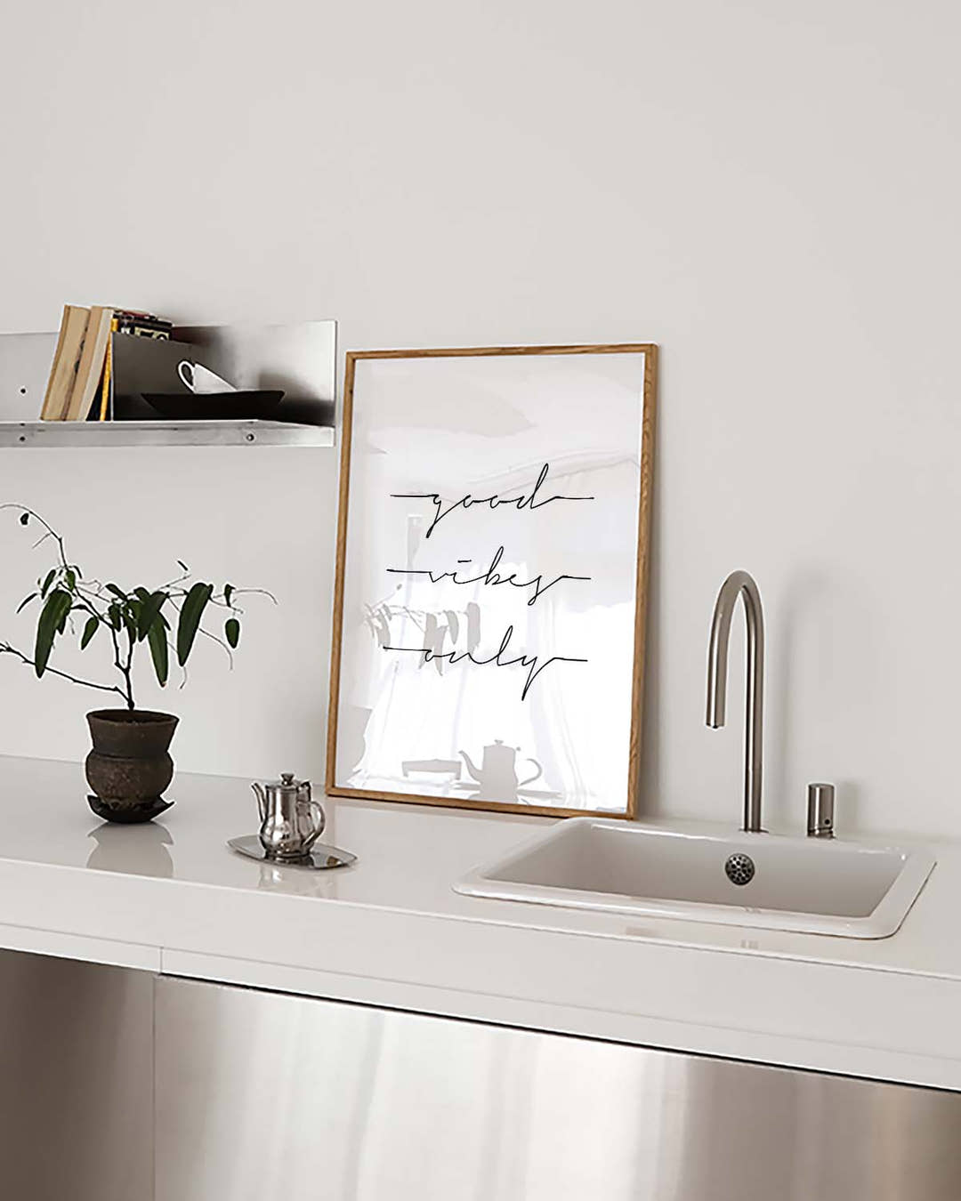 Good Vibes Only Typografie Poster – Good Vibes Only