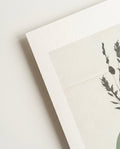 Grünes Vasen Poster modern – Green Modern Vase Botanic