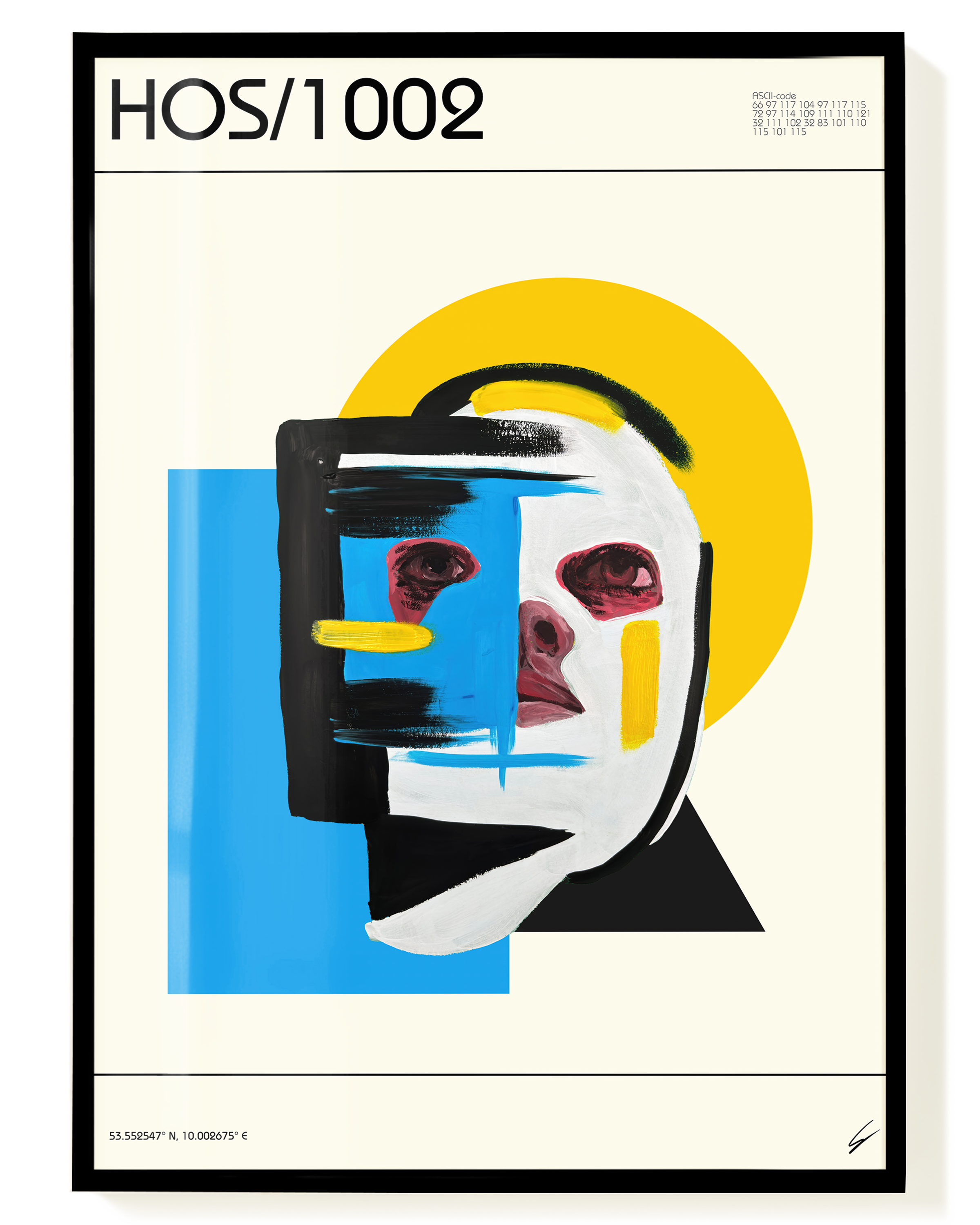 HOS/1002 Poster – Handmade Art Print | Wallera®