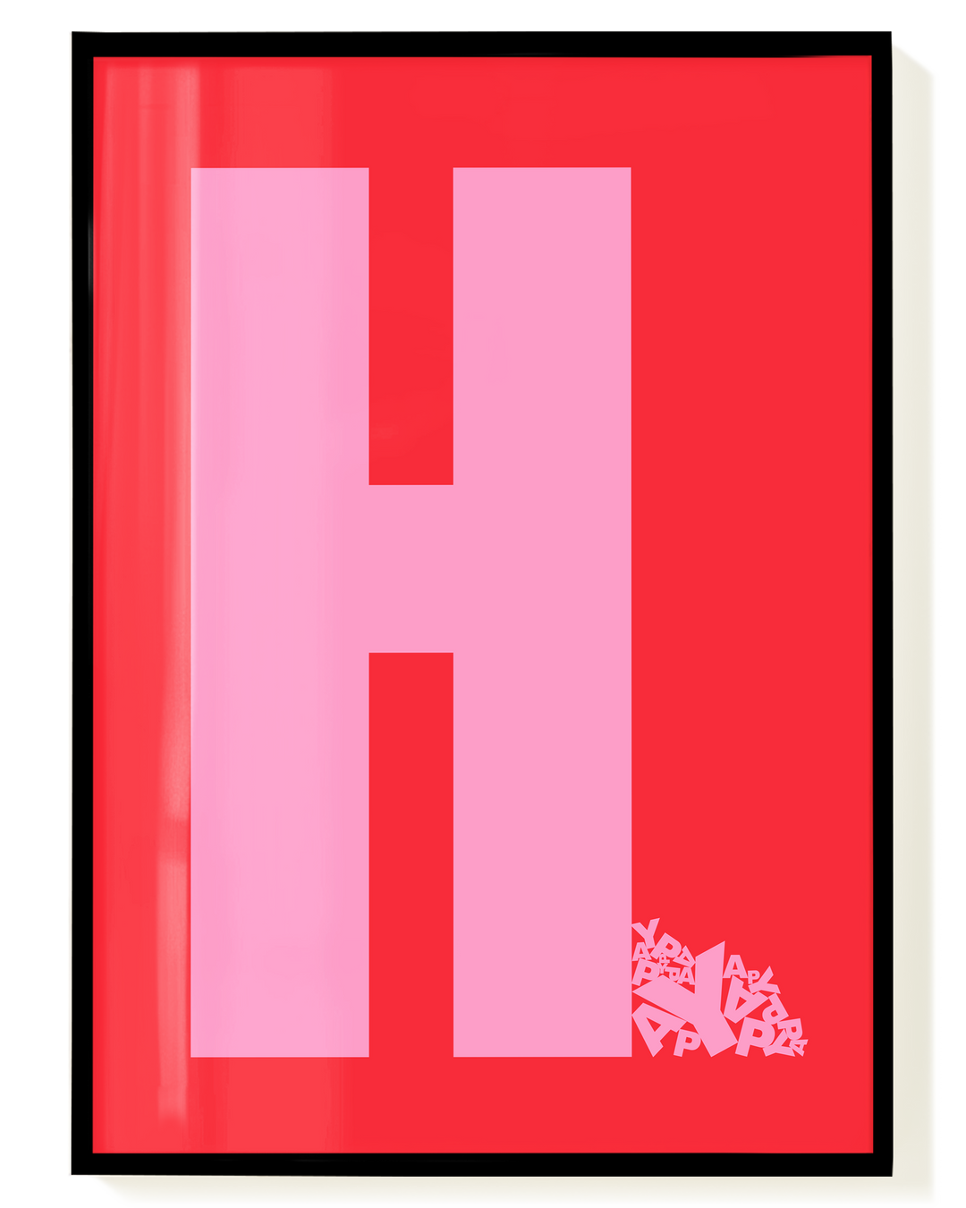 Happy | Typografie Poster