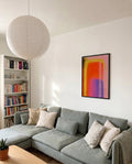 Heat Memory | Abstraktes Farbspiel-Poster