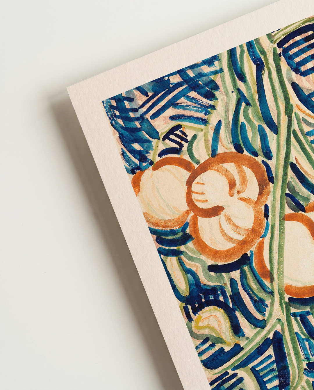 Herabhängender Zweig mit roten und grünen Tomaten – Franz Marc | Kunstposter