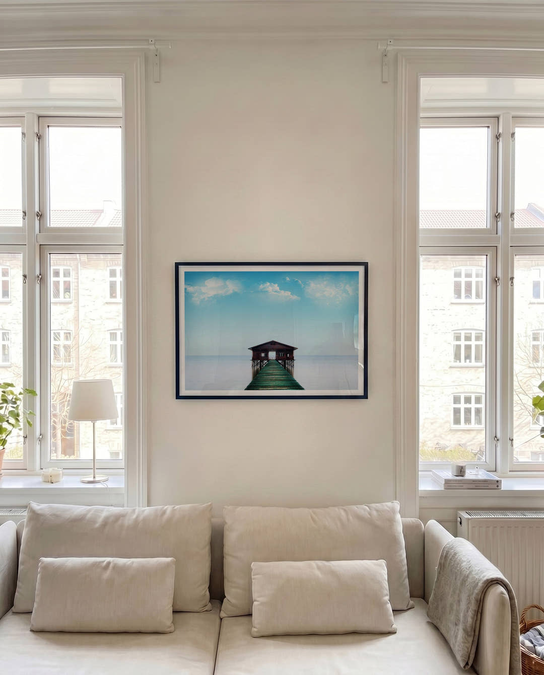 House in the ocean | Nature Photography Poster