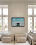 House in the ocean | Nature Photography Poster