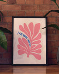 Lucky Flower Poster – I Am Lucky Flower