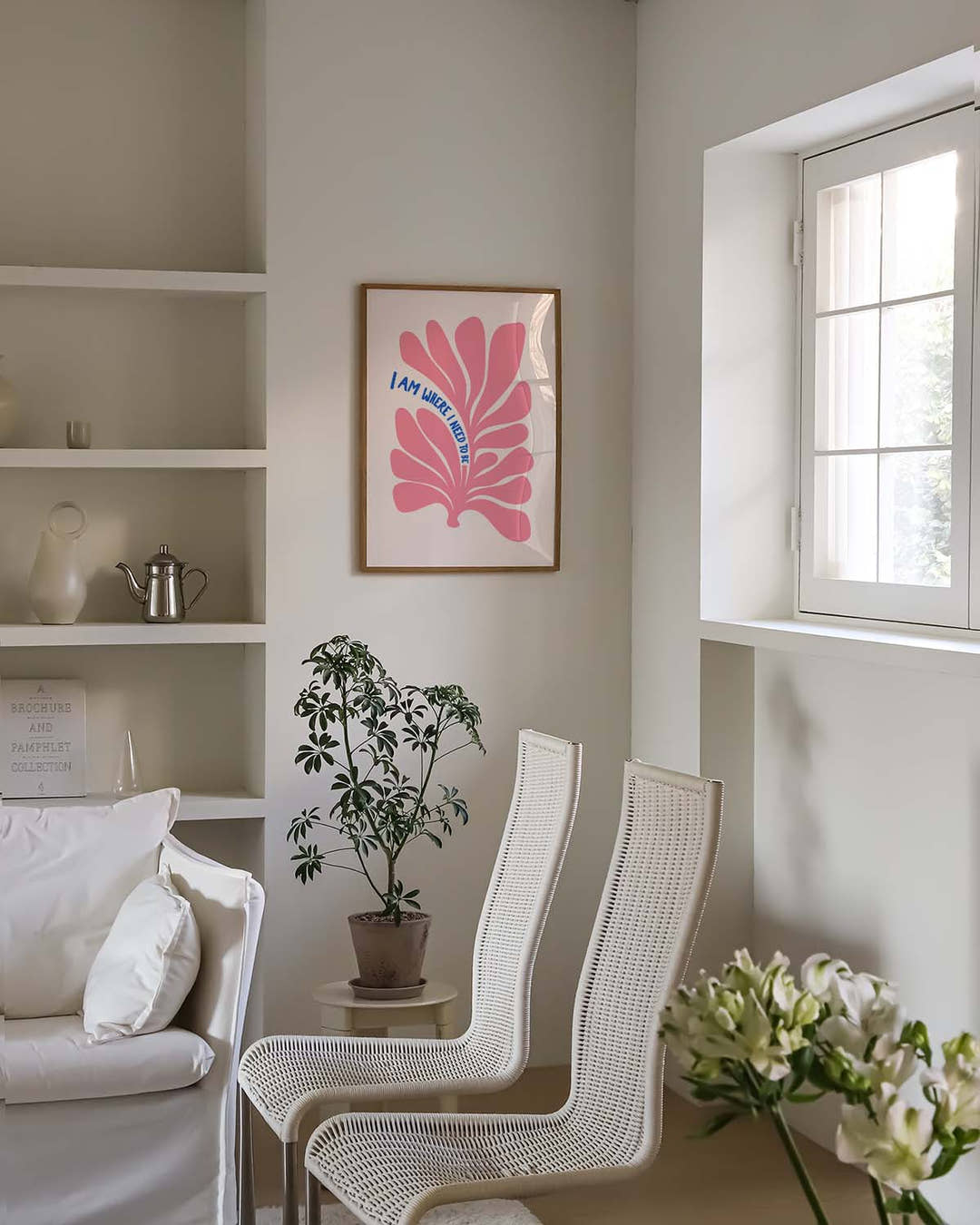 Lucky Flower Poster – I Am Lucky Flower