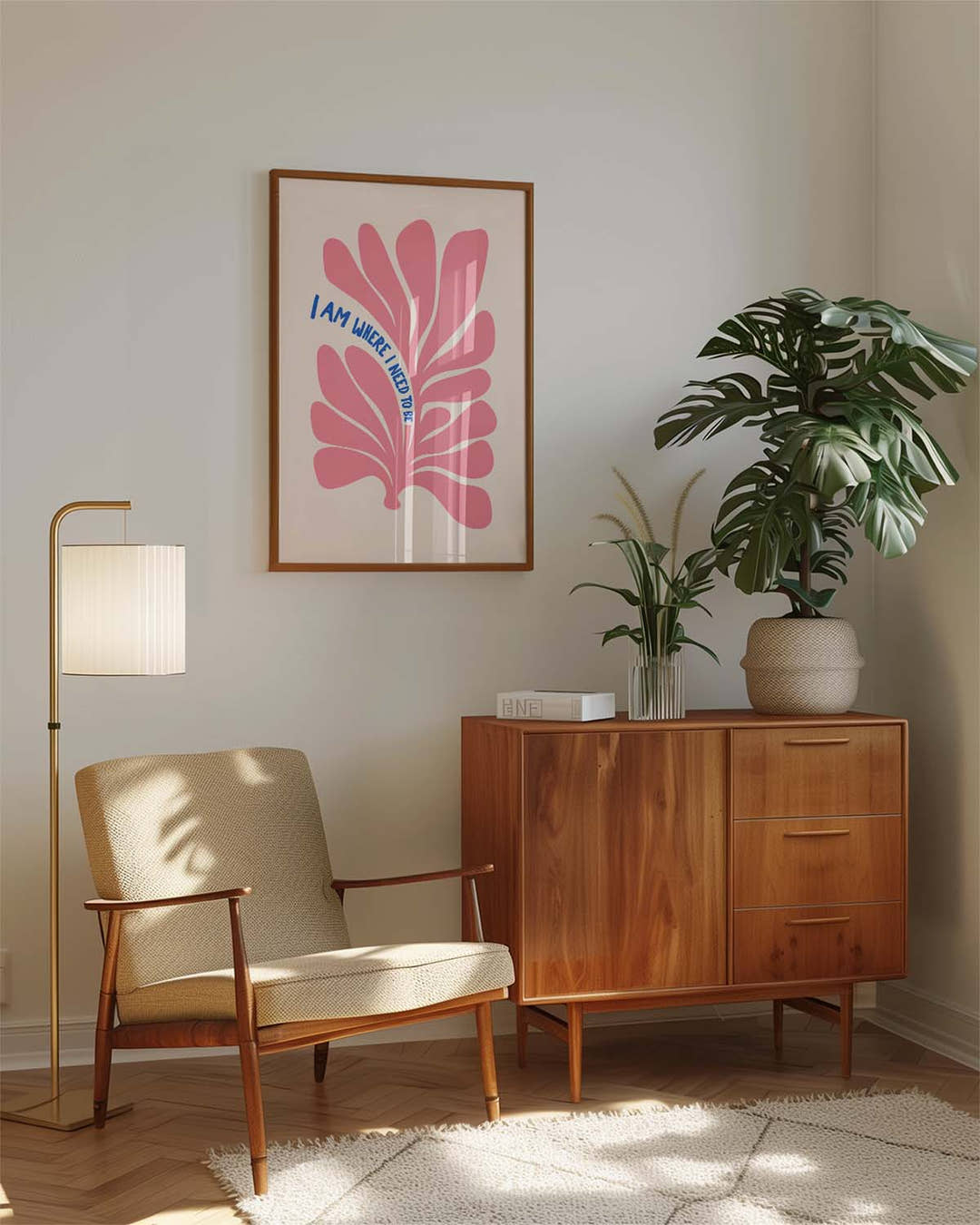 Lucky Flower Poster – I Am Lucky Flower