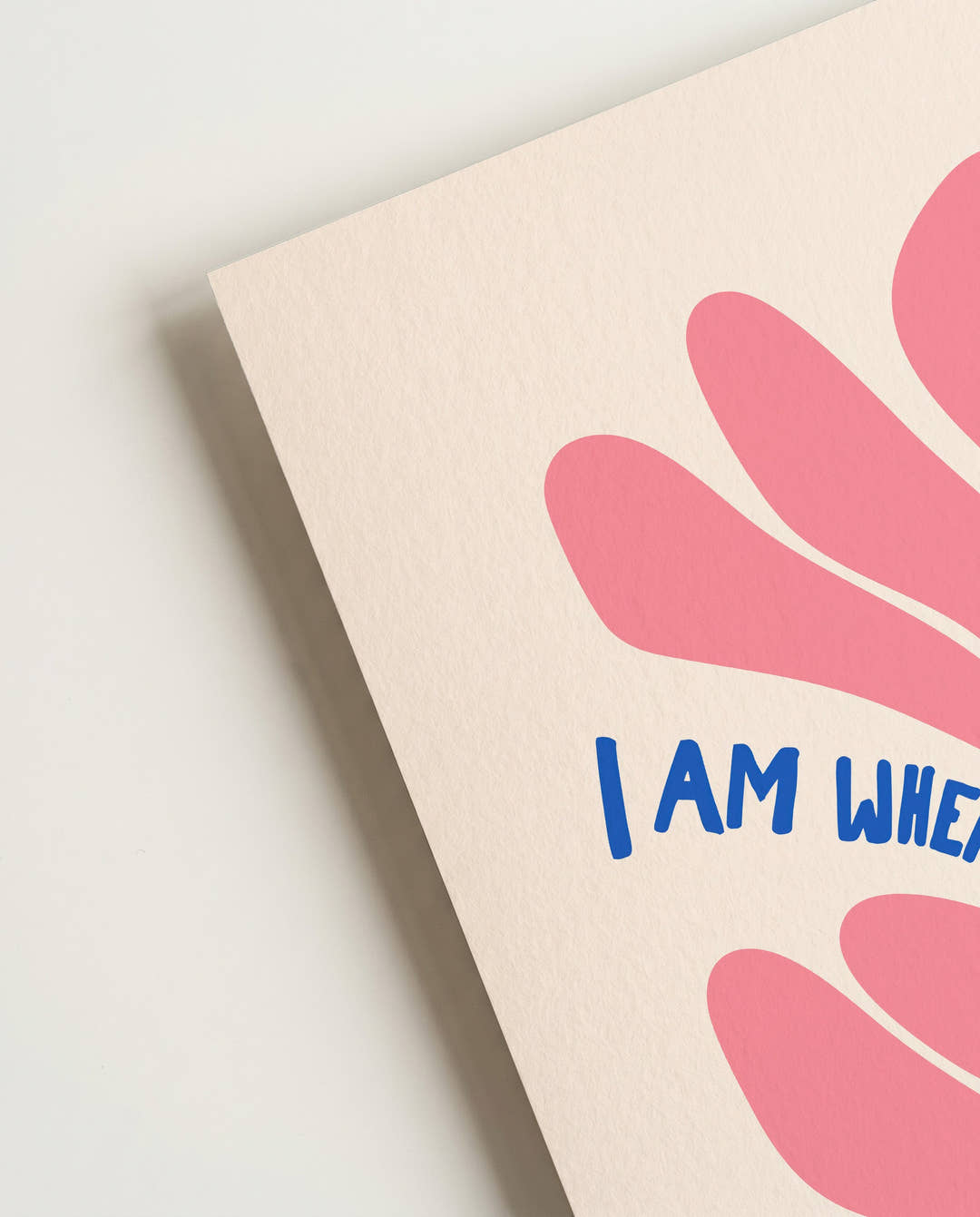 Lucky Flower Poster – I Am Lucky Flower
