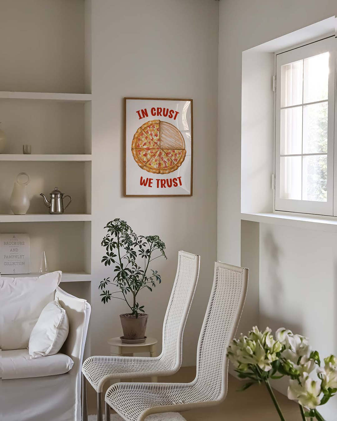 In Crust We Trust Pizza Poster – In Crust We Trust Pizza
