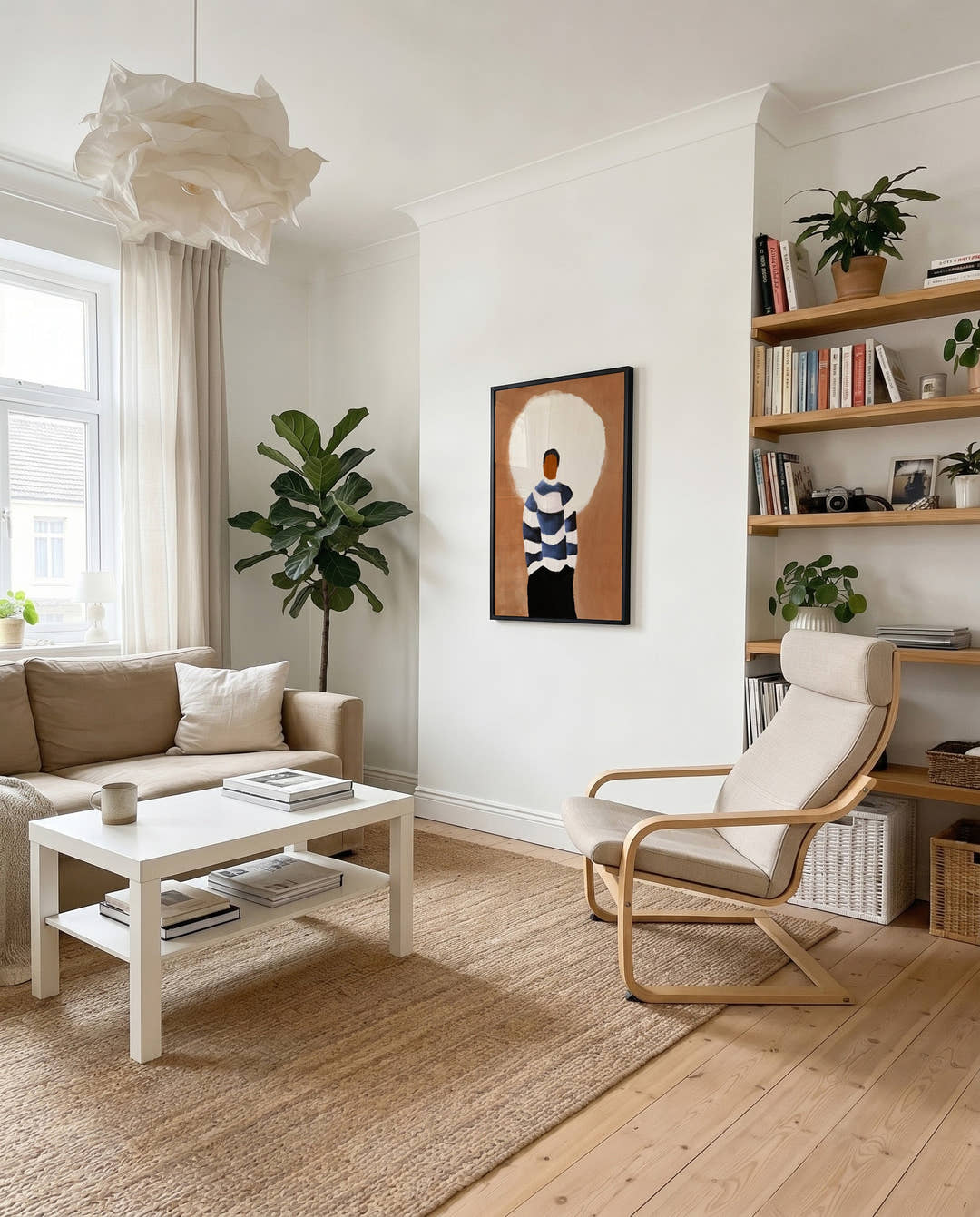 In the Middle of Self | Modernes Kunst-Poster