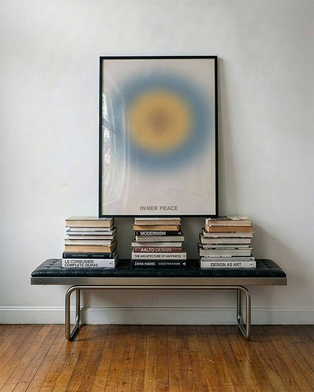 Abstraktes Sonnen Poster – Inner Peace Sun Glow