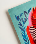 Interwoven Duality | Expressionistische Illustration Poster