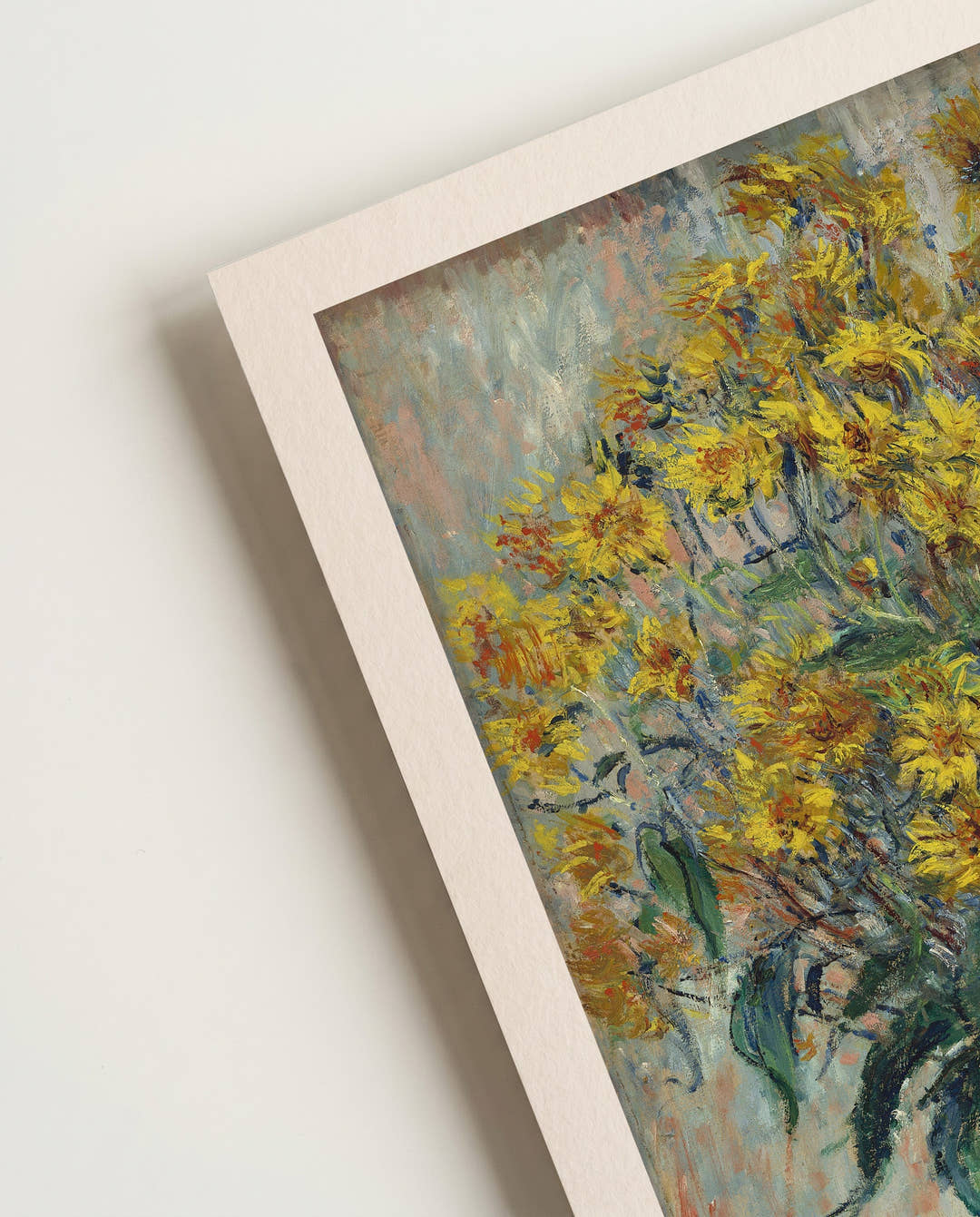 Jerusalem Artichoke Flowers – Claude Monet | Kunstposter